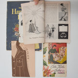Vintage Hand Sewing + Fabric Booklets - Set of 4
