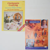 Clothespin Doll Booklets - Set of 2