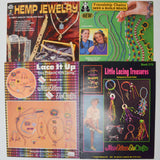 Woven + Beaded Jewelry Booklets - Set of 4