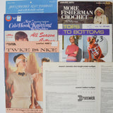 Knit + Crochet Apparel Booklets - Set of 7