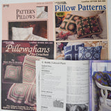 Pillow + Afghan Booklets - Set of 4