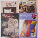 Pillow + Afghan Booklets - Set of 4