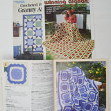 Granny Afghan Booklets - Set of 3