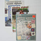 Granny Afghan Booklets - Set of 3