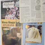 Afghan Pattern Booklets - Set of 4