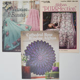 Afghan Pattern Booklets - Set of 3