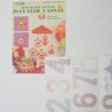 Plastic Canvas Needlepoint Decorations Booklets - Set of 2
