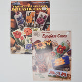 Plastic Canvas Glasses Cases Booklets - Set of 2