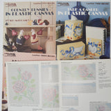 Leisure Arts Plastic Canvas Needlepoint Leaflets - Set of 4