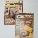 Leisure Arts Plastic Canvas Needlepoint Leaflets - Set of 2