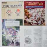 Quilting Pattern Booklets - Set of 4