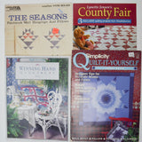 Quilting Pattern Booklets - Set of 4