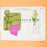 Stretch & Sew Ladies' Knit Top with Cap Sleeve Sewing Pattern No. 250- Bust Sizes 28-44