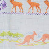DMC Library Leisure Booklets - The Zoo Cross Stitch Embroidery