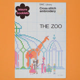DMC Library Leisure Booklets - The Zoo Cross Stitch Embroidery