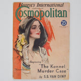 Hearst's International Cosmopolitan "The Kennel Muder Case" 1932 Magazine