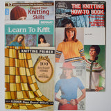 Assorted Knitting Booklets - Set of 6