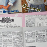 Brunswick Sweater Knitting Booklets - Set of 4