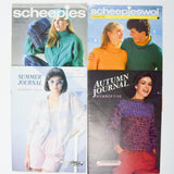 Assorted Knitting Booklets - Set of 4
