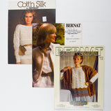 Bernat Knitting Booklets - Set of 3