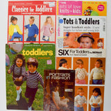 Assorted Kids' Knitting Booklets - Set of 5