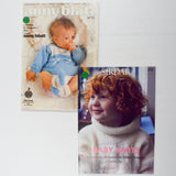 Assorted Babies' Knitting Booklets - Set of 2