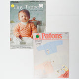 Assorted Babies' Knitting Booklets - Set of 2