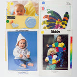 Assorted Babies' Knitting Booklets - Set of 5
