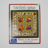 Color-Palette Appliqué Winter in the Garden Quilt Pattern