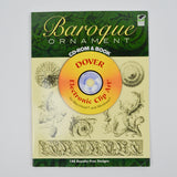 Dover Electronic Clip Art Baroque Ornament CD-ROM & Book