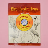 Dover Electronic Clip Art Bird Illustrations CD-ROM & Book