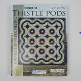 Quiltworx.com Thistle Pods Paper Piecing Pattern Set
