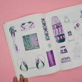 Color Source Book of Authentic Art Nouveau Design Booklet