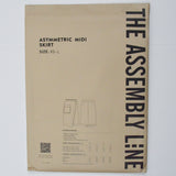 The Assembly Line Asymmetric Midi Skirt Sewing Pattern - Size XS-L