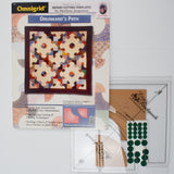 Omnigrid Drunkard's Path Quilt Booklet with Rotary Cutting Templates