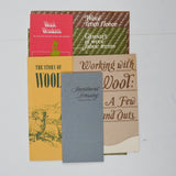 Vintage American Wool Society Wool Booklets