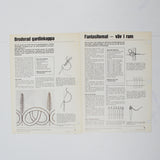 Assorted Swedish Craft Pattern Booklets - Set of 8