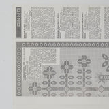 Vintage German Mez Lehrmuster 1968 Cross Stitch Pattern Booklet