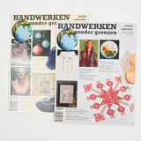 Handwerken Zonder Grenzen Dutch Language Craft Magazines - 2 Issues