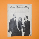 Recorded Hits of Peter, Paul + Mary Sheet Music Booklet