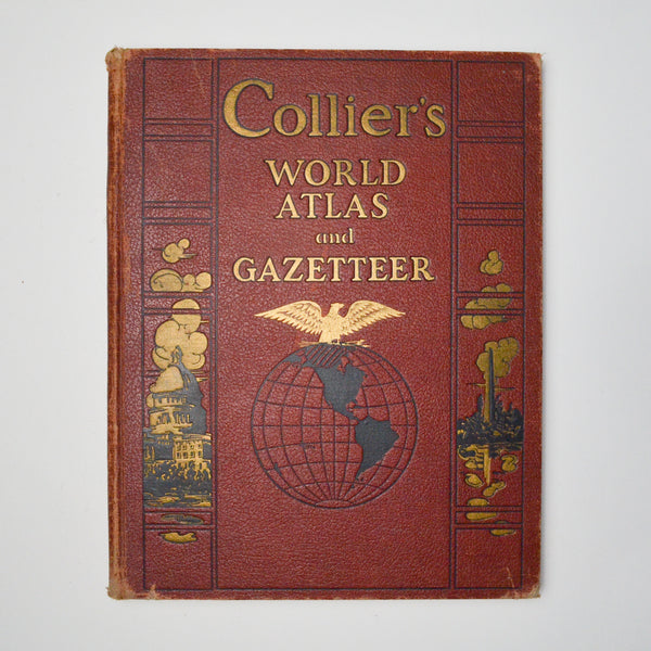Collier's World Atlas and Gazetteer, 1937