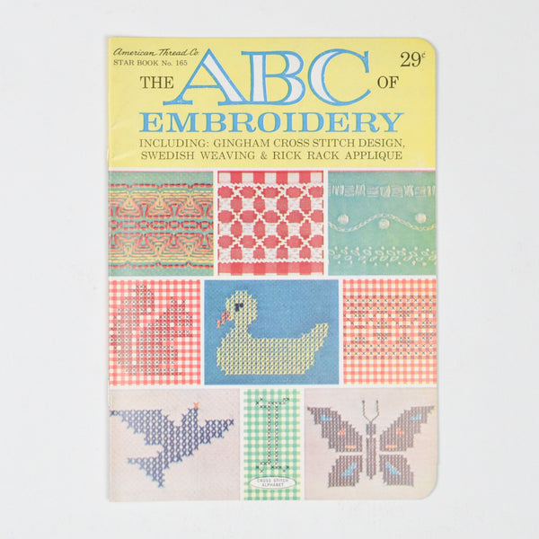 The ABC of Embroidery - American Thread Co. Star Book No. 165