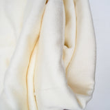 Off-White Soft Drapey Woven Fabric - 58" x 94"