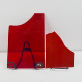 Red Glass Panes