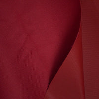 Brick Red Canvas Fabric with Plastic Backing - 60" x 106"