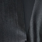 Black Stiff Fabric Surface Plastic Sheet - 55" x 88"