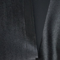 Black Stiff Fabric Surface Plastic Sheet - 55" x 88"