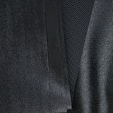 Black Stiff Fabric Surface Plastic Sheet - 55" x 88"
