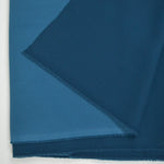 Dark Teal Diagonal Stripe Crepey Synthetic Knit Fabric - 56" x 84"