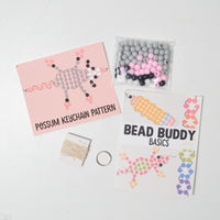Possum Bead Buddy Keychain Kit